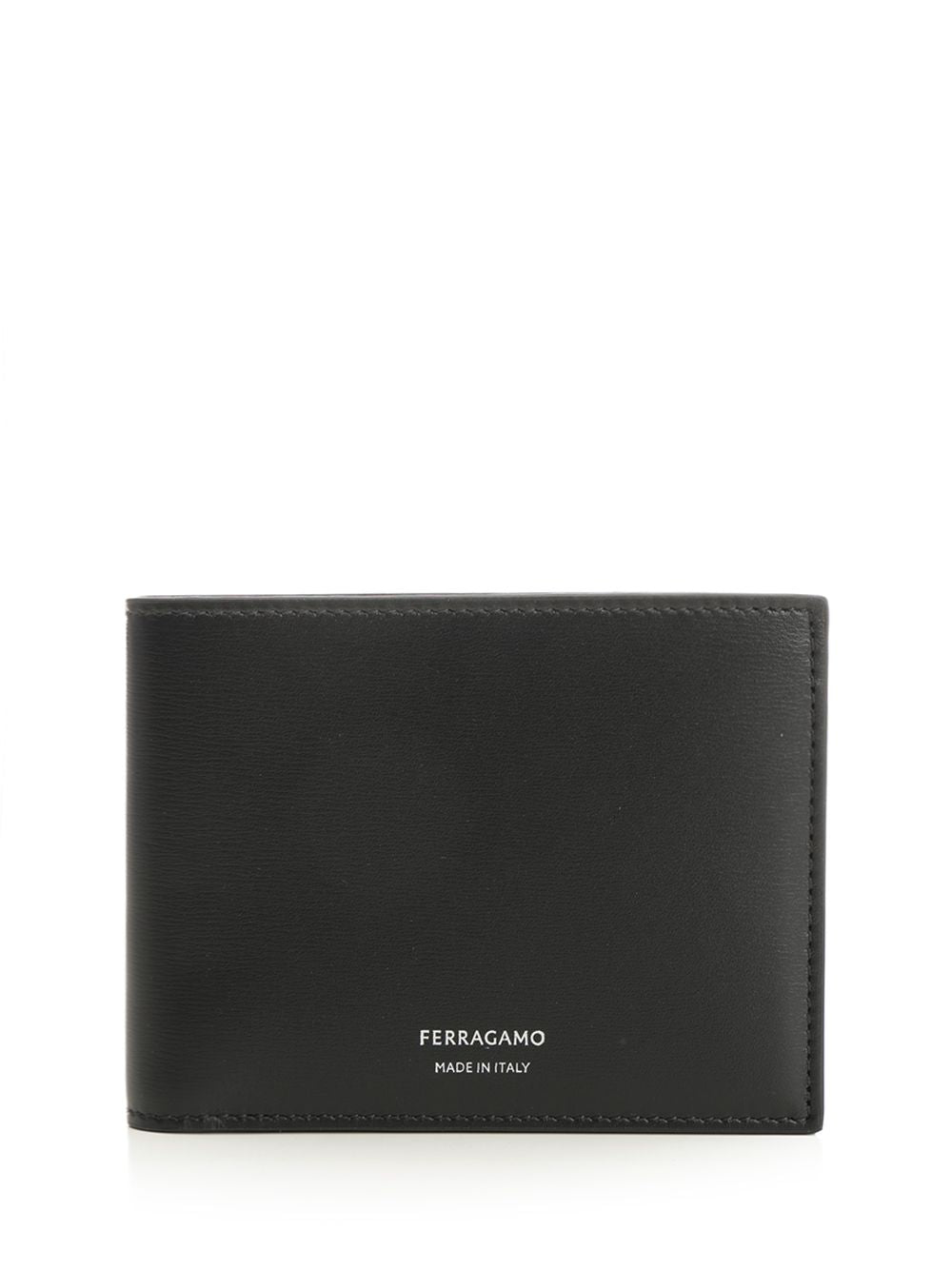 Ferragamo Leather Wallet Wallets - Black | c45c0aa73cbf9b81ae94b9c97d38f37bfd5d2053