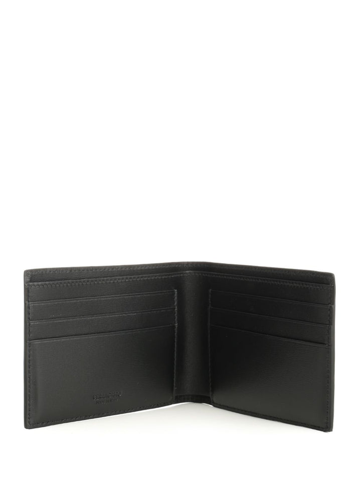 Ferragamo Leather Wallet Florence Wallets - Black | 210c606c2d33dcc90b3c542548b2525ecc2a9994