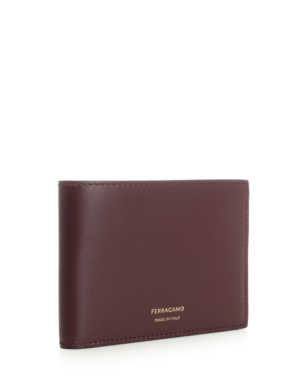Ferragamo Leather Wallet Wallets - Bordeaux | d1251aed281bebc21b74ed474e4f35d346d25d41