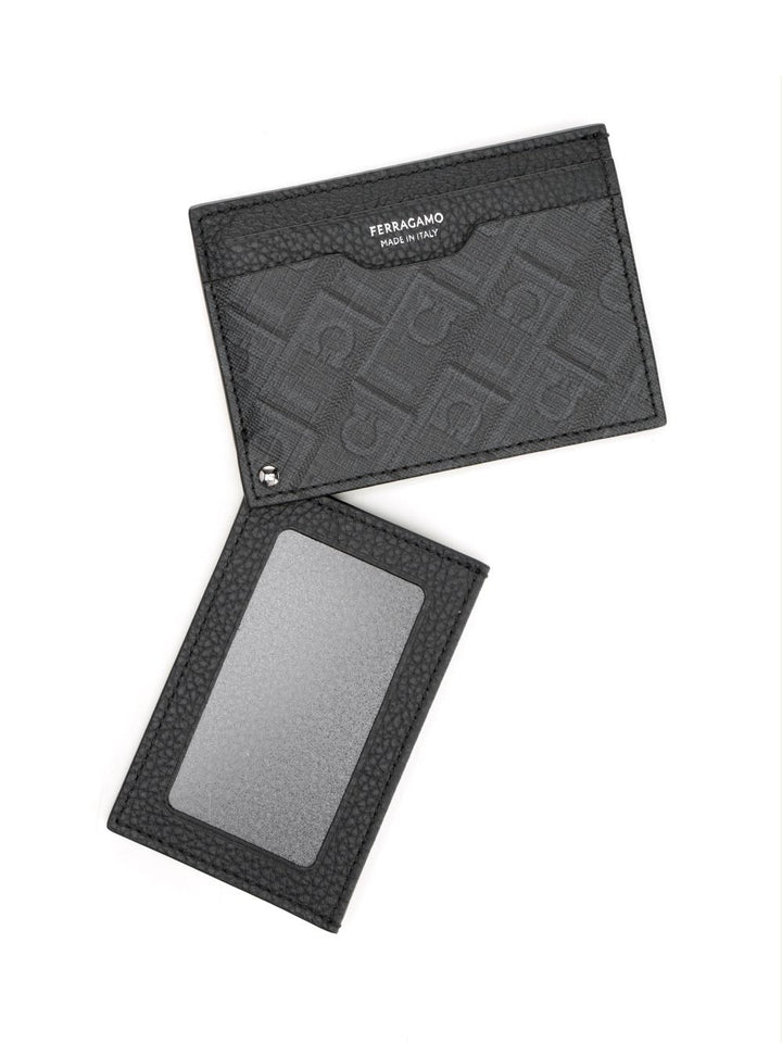 Ferragamo Ferragamo Monogram Wallets - Black | 3aa8e189616c398e3cd16bd0cdc5c5a2a0009b65