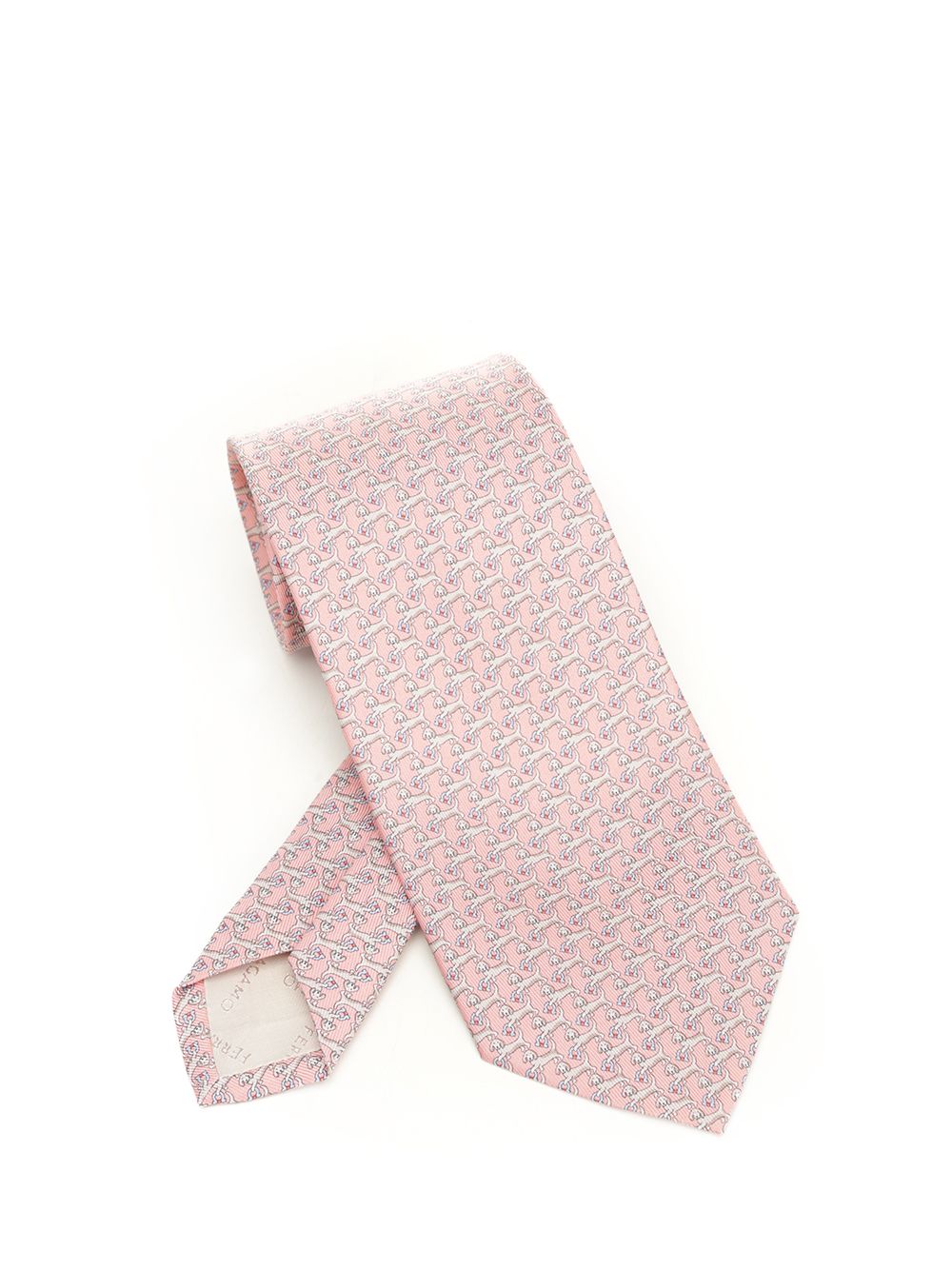 Ferragamo Silk Tie Ties And Bow Ties - Rose | 2da78e6bfbc79580398a7e39a900be77a987d402