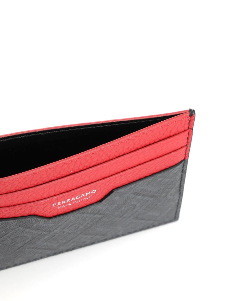 Ferragamo Monogram Card Holder Wallets - Multicolor | bf85450939357a800892ded6fa337151eed42030