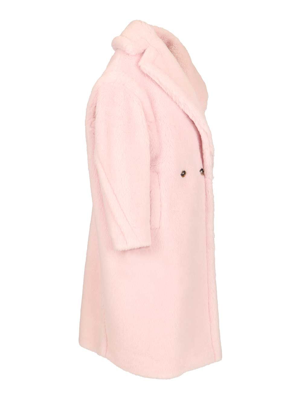 Max Mara Teddy Bear Icon Coat Coats - Rose | 4accf7c661e5c3d49f9f896b46d967080de798eb