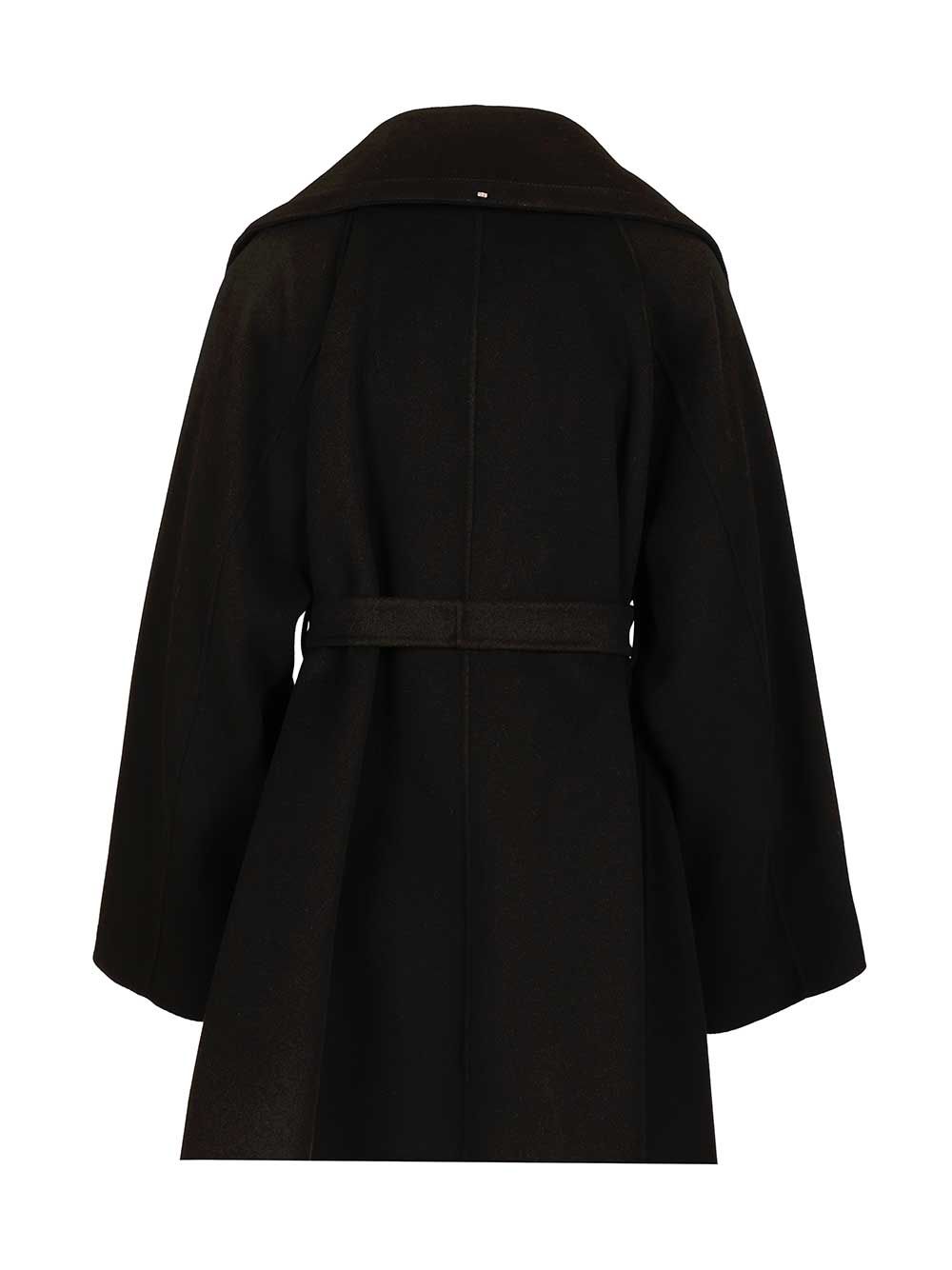 Sportmax Spxpagine  Coat Coats - Black | 1be36d5b60093608740e594e49aec6e2fee2fc12