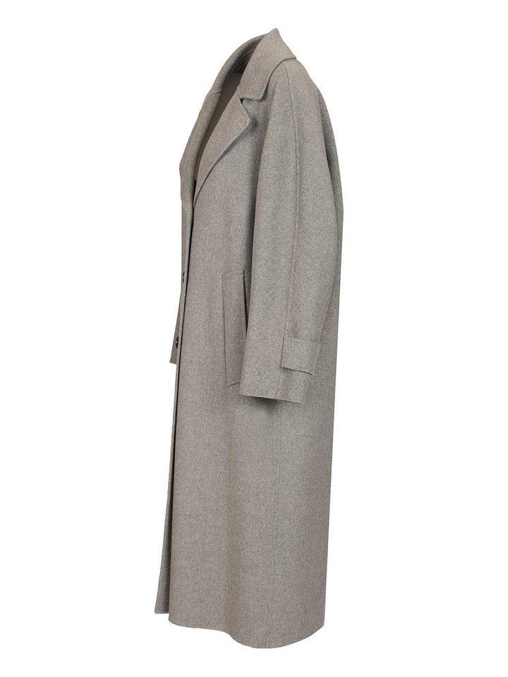 'S Max Mara Zoe Coats - Grey | e97207bf089dbf7a4fd01fc2487b272baf19b6cf