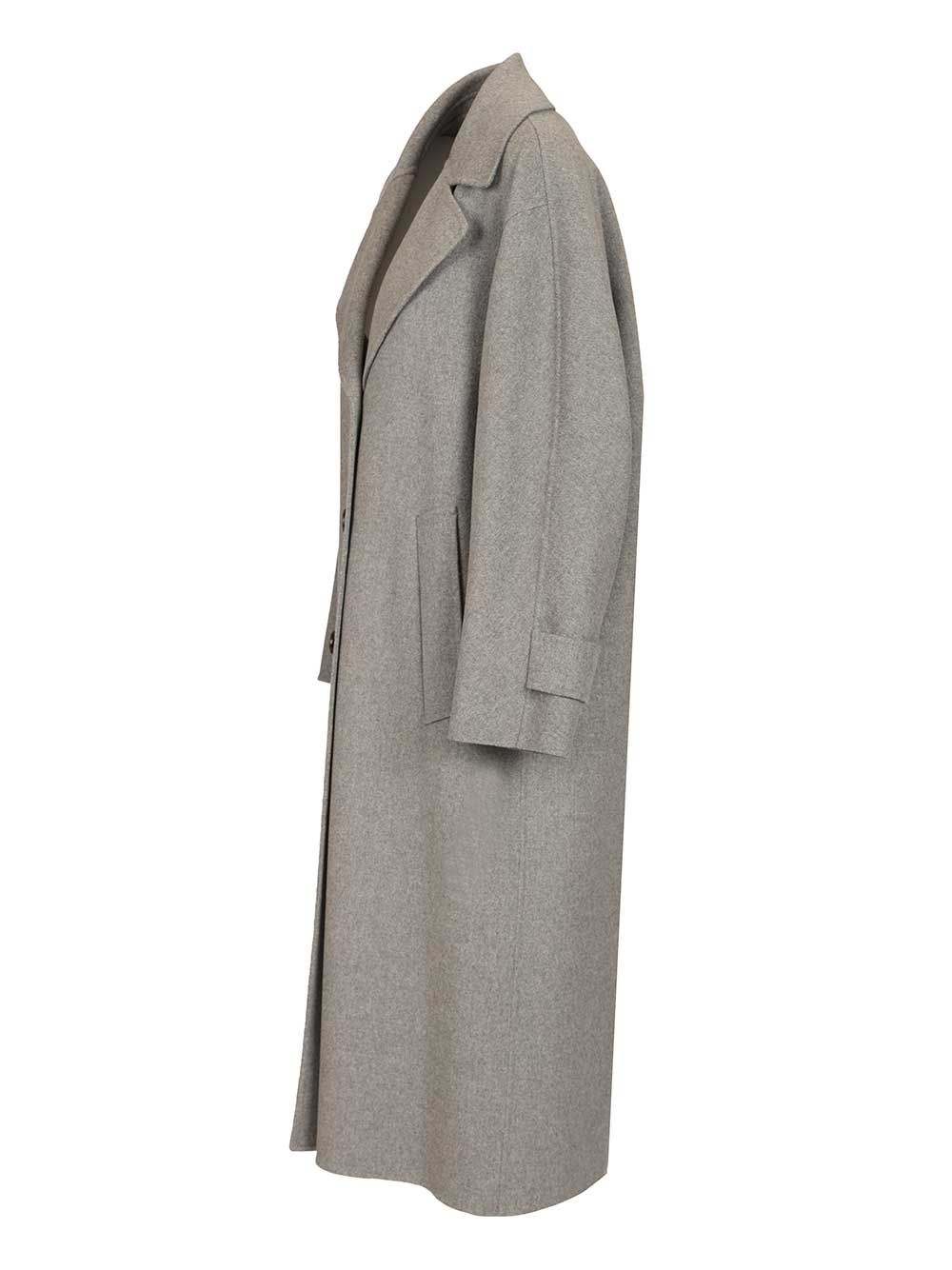 'S Max Mara Zoe Coats - Grey | e97207bf089dbf7a4fd01fc2487b272baf19b6cf