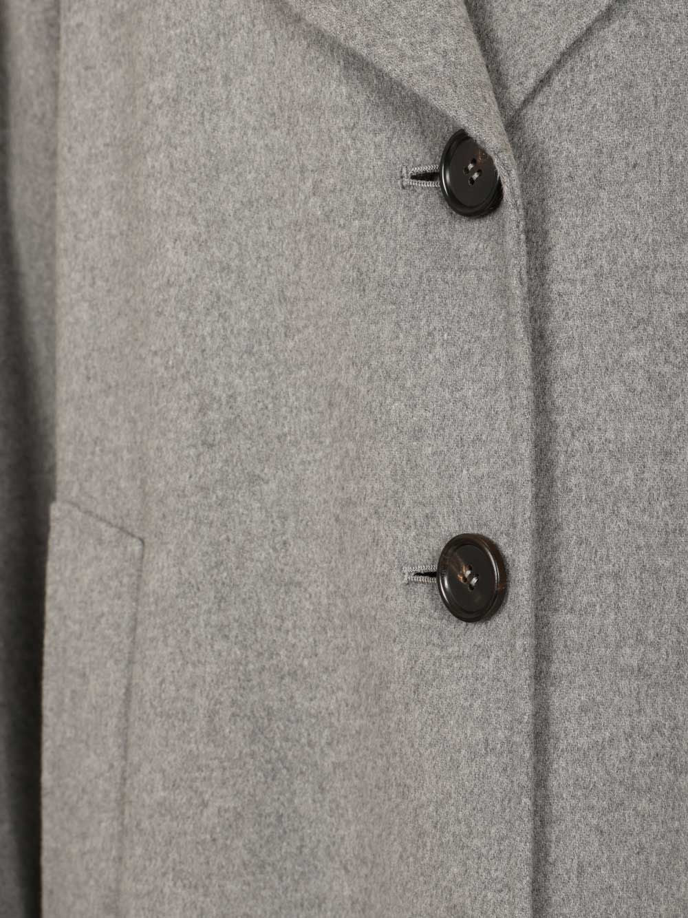 'S Max Mara Zoe Coats - Grey | cd6f61a0ba843f486eab71d4349a885d6e41d644