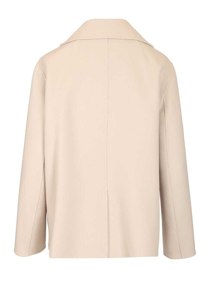 'S Max Mara Margot Double Breasted Wool Jacket Gold Buttons Jackets - Beige | 727ae23b9174a39cec4c80e9ec7b9fc857a81812