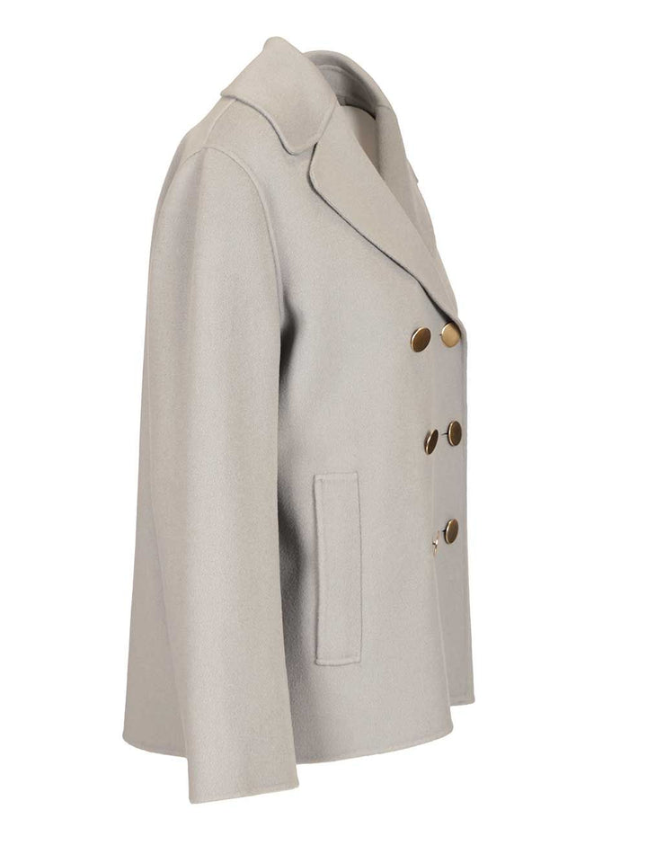 'S Max Mara Margot Wool Drap Jacket Jackets - Light blue | c647705d516b1620fe78838d8d3e739b13be9d90