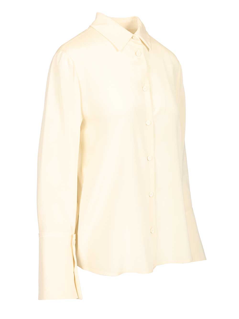 Max Mara Oversized Shirt Voliera Shirts - White | 543c8c18c7837b863cc3b545ca00a6d5270bd653