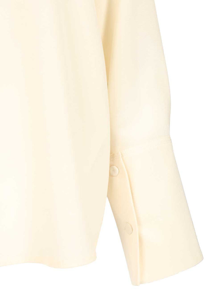 Max Mara Oversized Shirt Voliera Shirts - White | 93fcf7406d5df0ba40c4d70bb542da06617438df