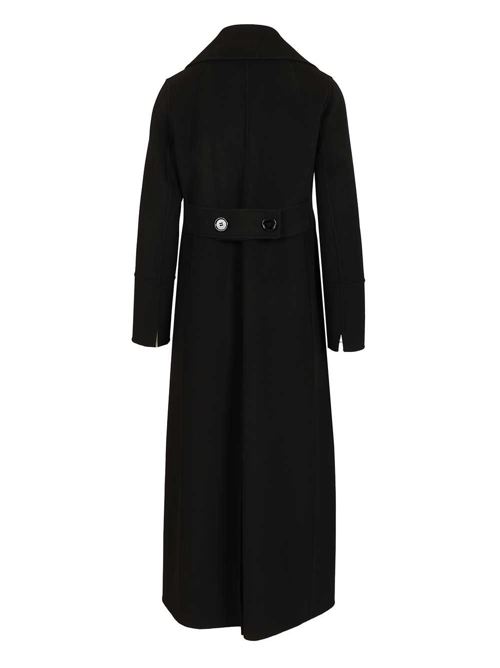 'S Max Mara Custodi Coats - Black | 17279f4cd1bebefa24b8a3d8a05f3f566d4eb456