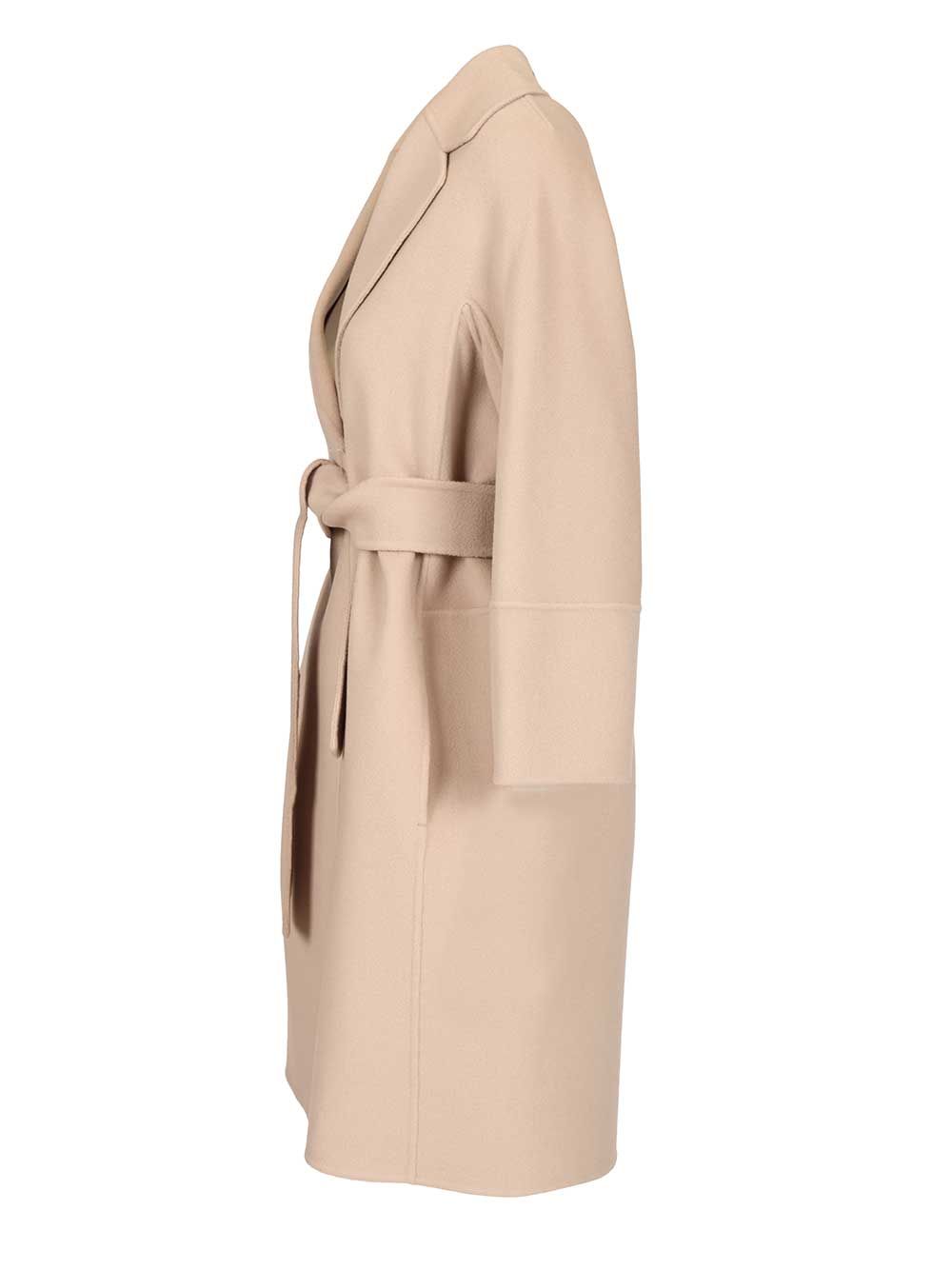 'S Max Mara Short Wool Coat Coats - Rose | 75a36edae56a2bb9f1b27f3c1675d6013fdf483b