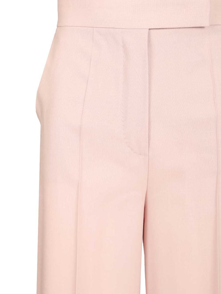 Max Mara Girone Trousers - Rose | 350d7cc9f71d1415a26d4fca246ccfaa80dde27e