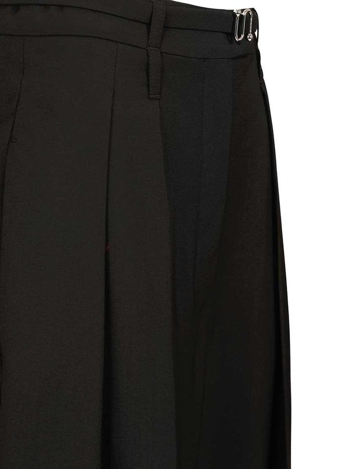Sportmax Spxbautta Stretch Wool Pence Trousers - Black | 7f4f38c0dd2945b14b52168b0e39954ffb7a41c8