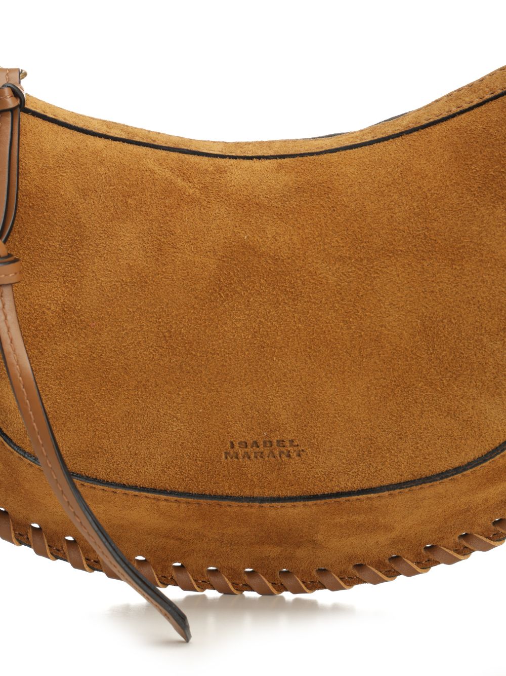 Isabel Marant Oskan Moon Crossbody Bags - Brown | 9fc0fcdfb0d2655334f80fd59afe1b894b87cc40