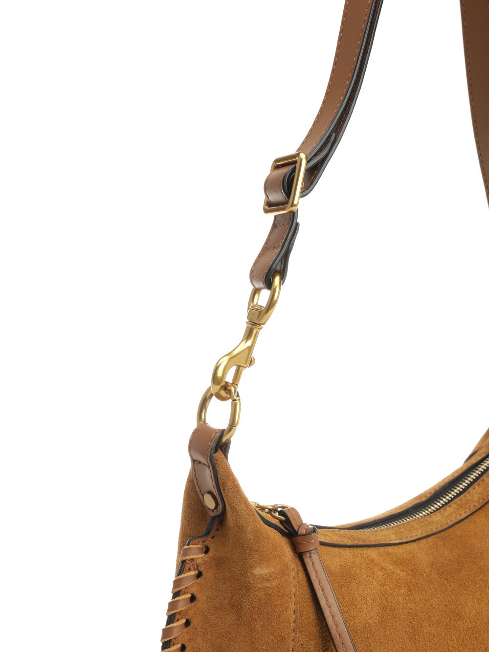 Isabel Marant Oskan Moon Crossbody Bags - Brown | 227c14fbc085353f78c6ad674b133d37562c4429