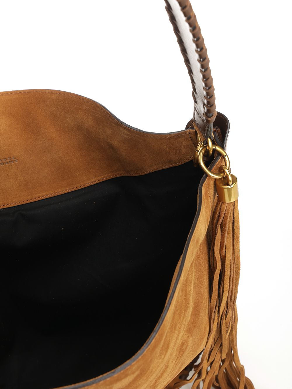 Isabel Marant Oskan Soft Folk-Gz Shoulder Bags - Brown | 9f6fdcbfb7af9cd5cd280b1e276f8d468240c4a0