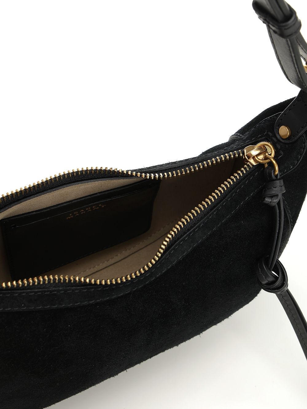 Isabel Marant Oskan Moon-Gz Crossbody Bags - Black | cf9b4c18ff67c5f887ece9c3b94a1498bc76054d