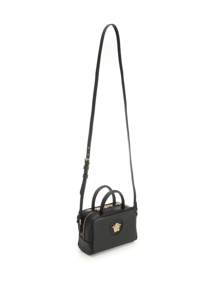 Versace Top Handle Vitello Handbags - Black | 2f6372a97499fdcfc36b9eaa9658b714966795b5