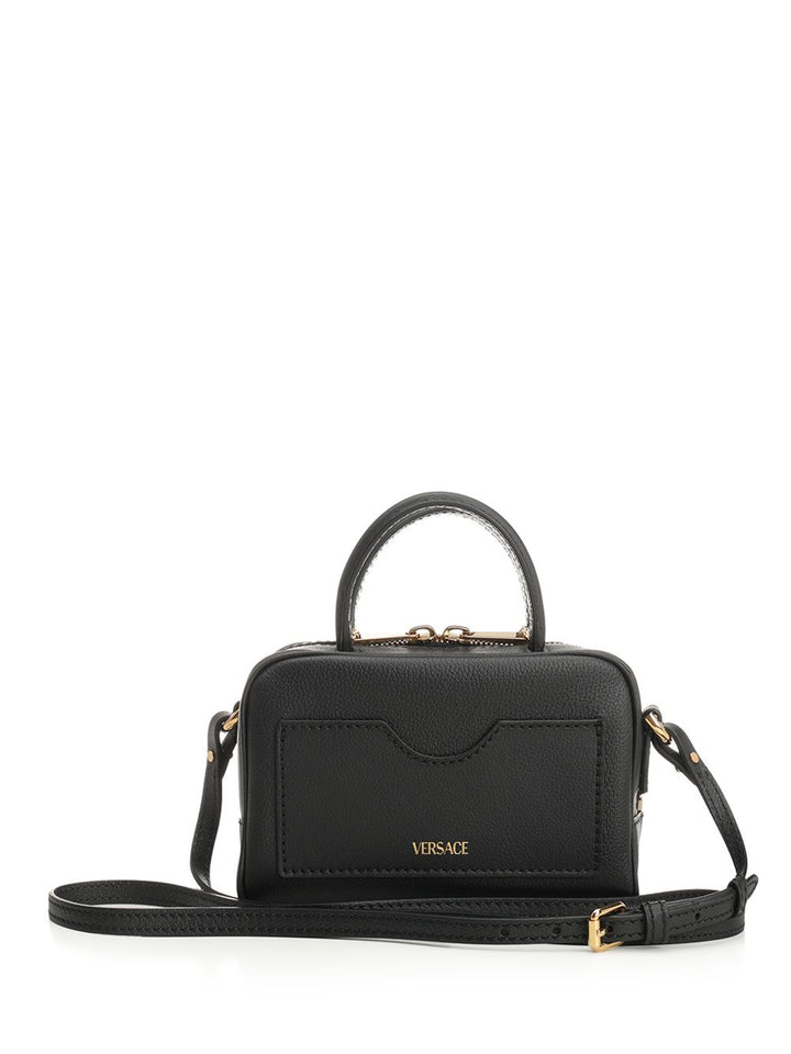 Versace Boston Handbags - Black | 82435859f651552552d1869fa4f67f30491d4947