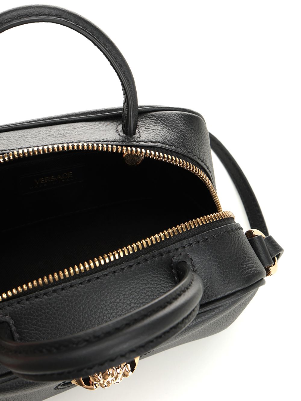 Versace Boston Handbags - Black | 7b645ba7a3a2b55c87ad7ccef9c1b21433c47bb1
