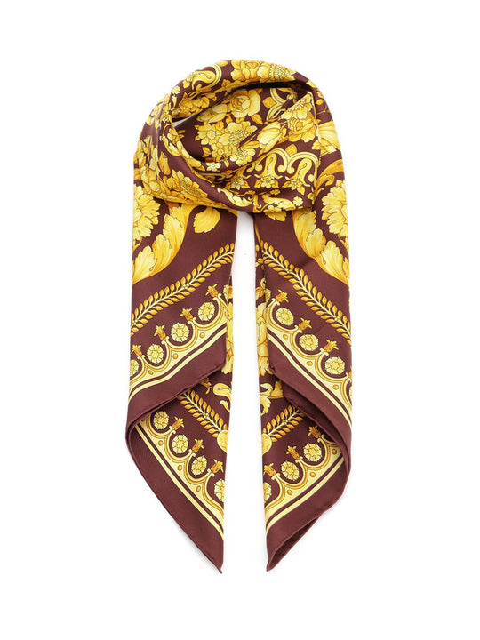 Silk Scarf Scarves And Foulards Multicolor