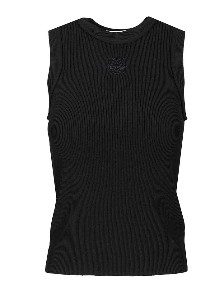 Loewe Anagram Tops - Black | 25ab21203378e7dc031094e2e6cd2a826d01da20