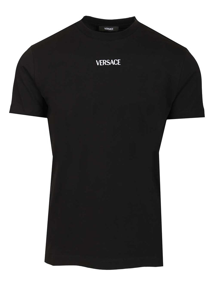 Versace Cotton T-Shirt - Black | 6ba9b3924c90afcd0128da78a79adbe8821575d6