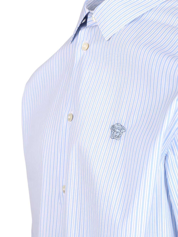 Versace Slim Fit Shirt Shirts - Light blue | 11ec3c3d5a09b7c87fa9700036ad9fa809d32417