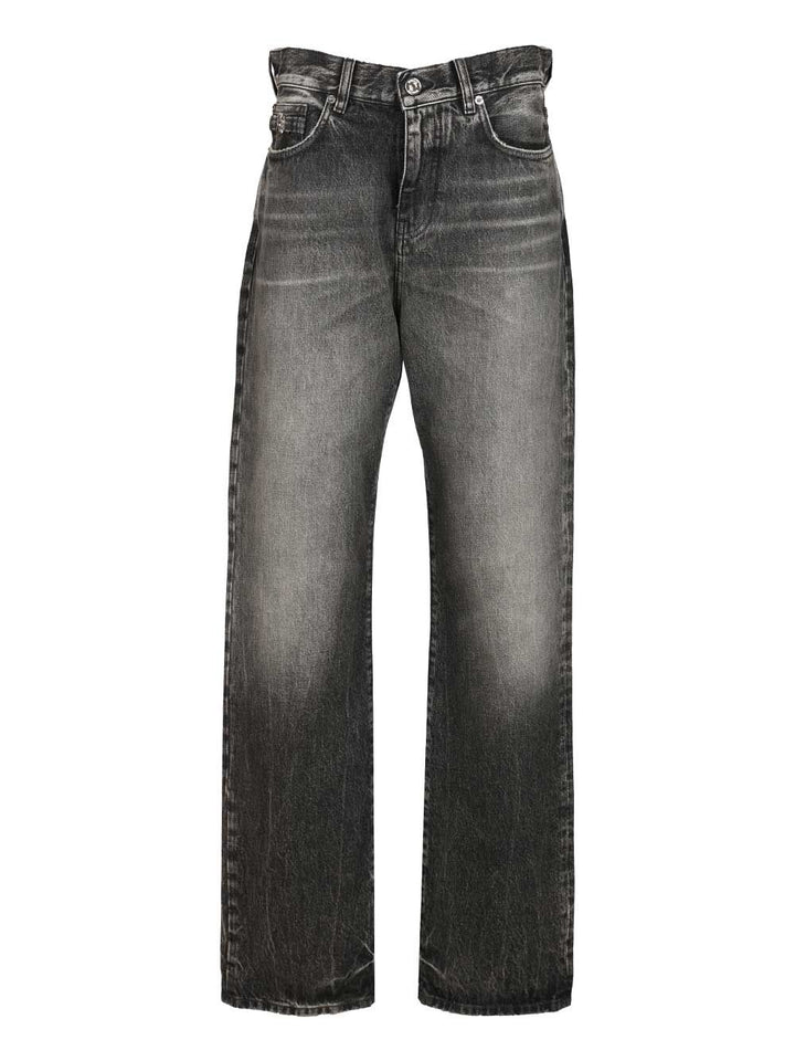 Versace Loose Jeans - Grey | cfe1bc5d1dac3a9c5f9ec61440a5e3cd9f9771c9