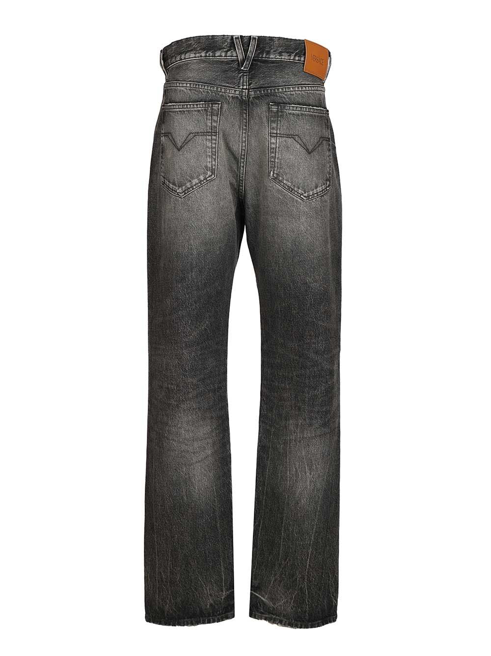 Versace Loose Jeans - Grey | e9c4d7cd6da7aaf05e8940820286eb83d4c410c1