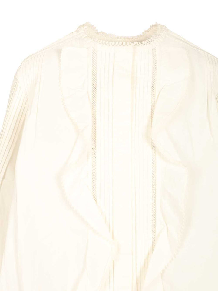 Isabel Marant Cubraly Shirts - White | 7a878c85a4acbdc3b0e977d22bc6f2ca74ae6633