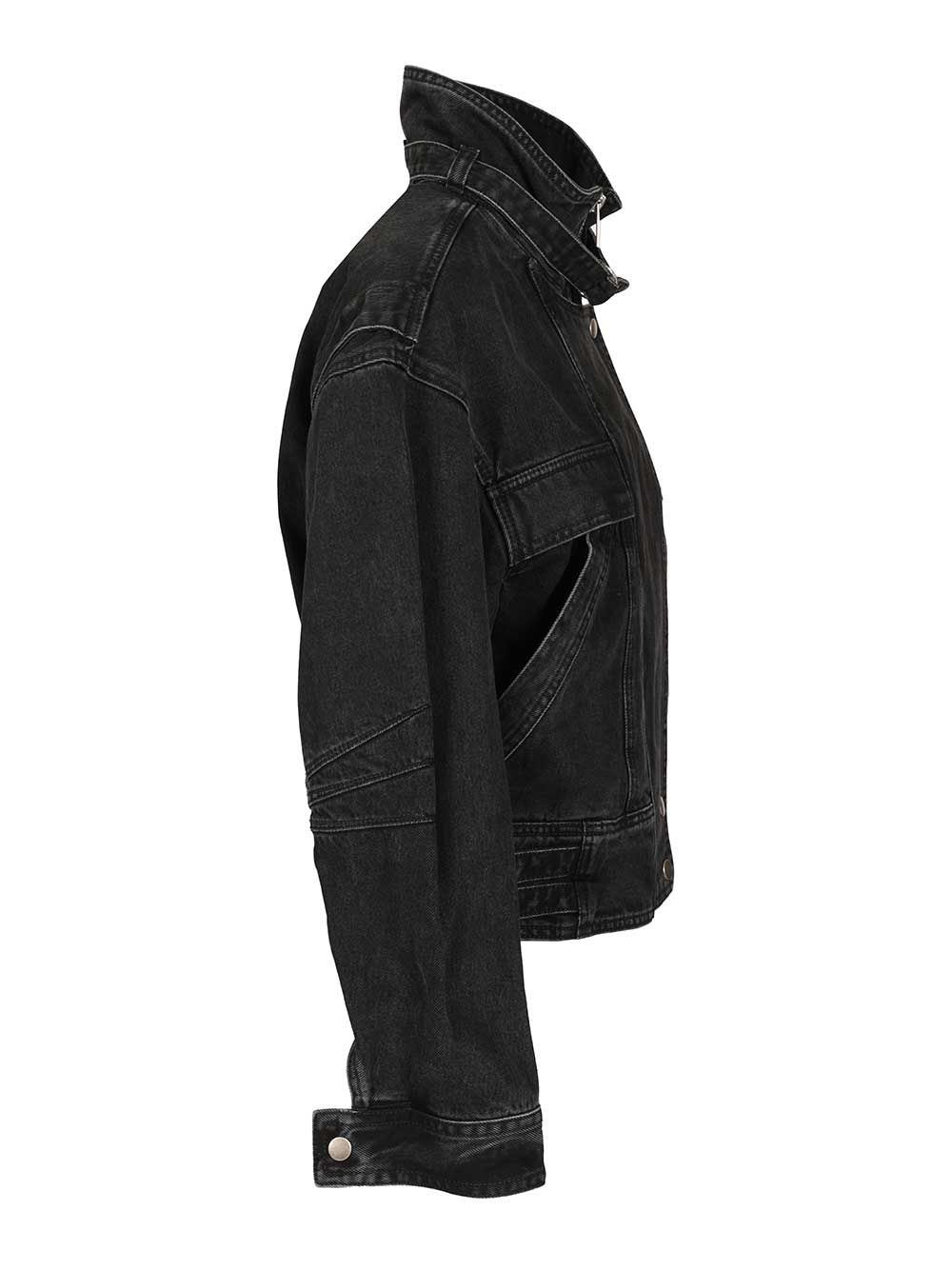 Marant Etoile Joseline Jackets - Black | e322cb0914cbbba15a39b47fe233e94f2e3c5d0c