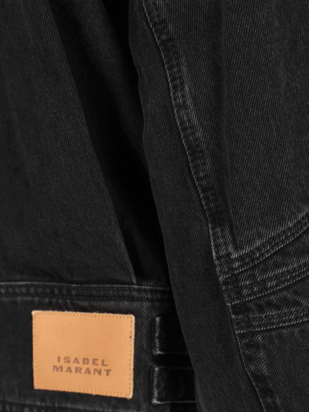 Marant Etoile Joseline Jackets - Black | 3688ff02556fe02a1788e6a2c1417fb18ee3f322