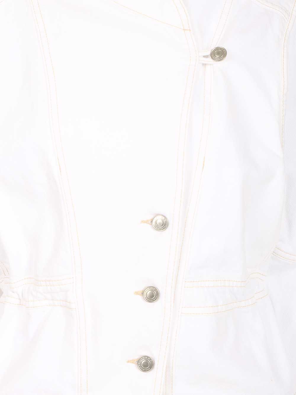 Isabel Marant Denim Jacket Jackets - White | 8df62a622ca47ffbbd93e433cd5f44b86f563042