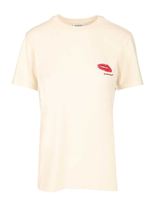 Zewel T-Shirt Beige