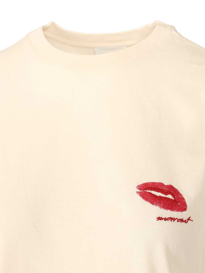 Marant Etoile Zewel-Gb T-Shirt - Beige | 57bc1fdf0b7b244a93ccb412862eac1d3d580c94