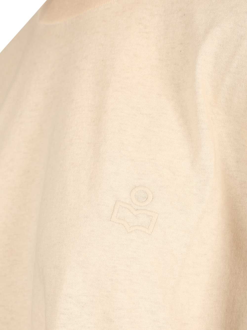 Marant Honore-Gb T-Shirt - Beige | 0c1407ac2009bec48b795a32a4ce17b0856bbb2a