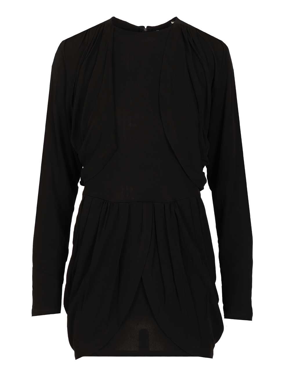 Isabel Marant Crepe Jersey Mini Dress Dresses - Black | 6b62e50ae4a7c7ac541eb50cc37599f5d6010590