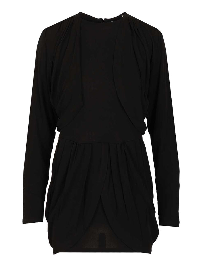 Isabel Marant Crepe Jersey Mini Dress Dresses - Black | 6b62e50ae4a7c7ac541eb50cc37599f5d6010590