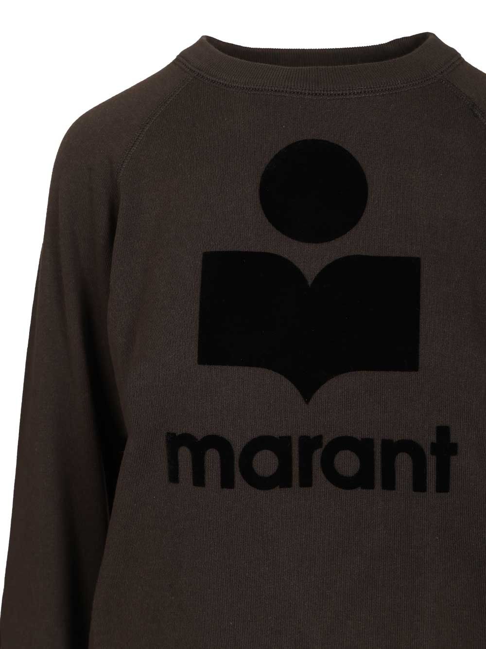 Marant Etoile Millyny Sweatshirts - Black | 9a2e9e8b69059c80468f353bab35118ce36dcb79