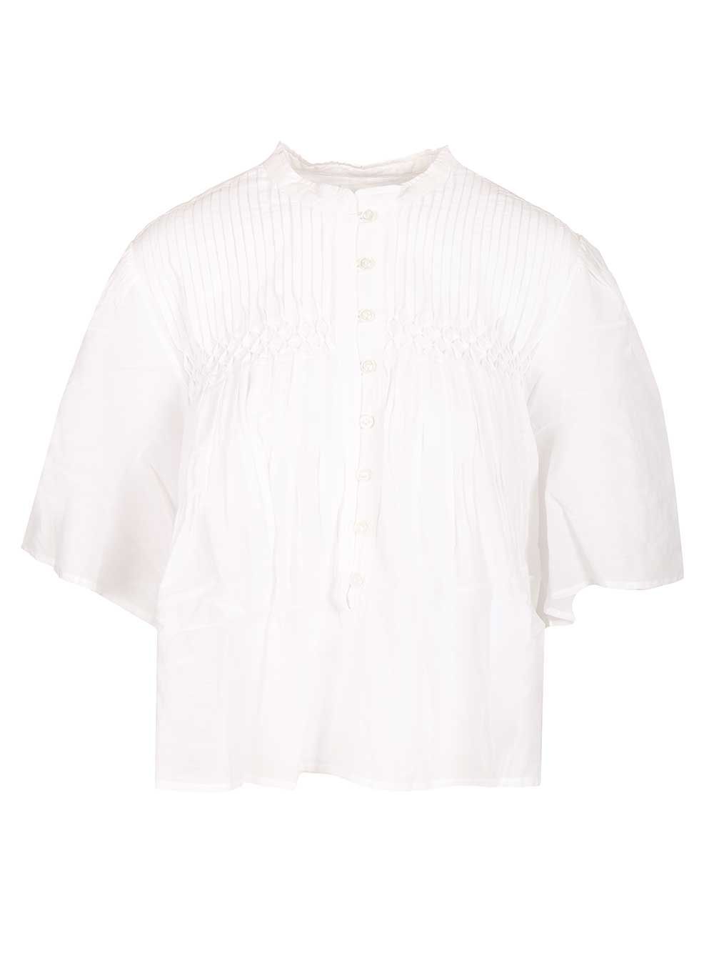 Marant Etoile Destiny-Gz Tops - White | 3962a828daeddbd44412d63e6706f48906ea14b6
