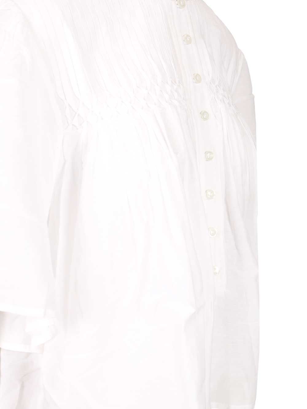 Marant Etoile Destiny-Gz Tops - White | 0a7e31455cf2dce22fd52c9052cbcd81d4974da6