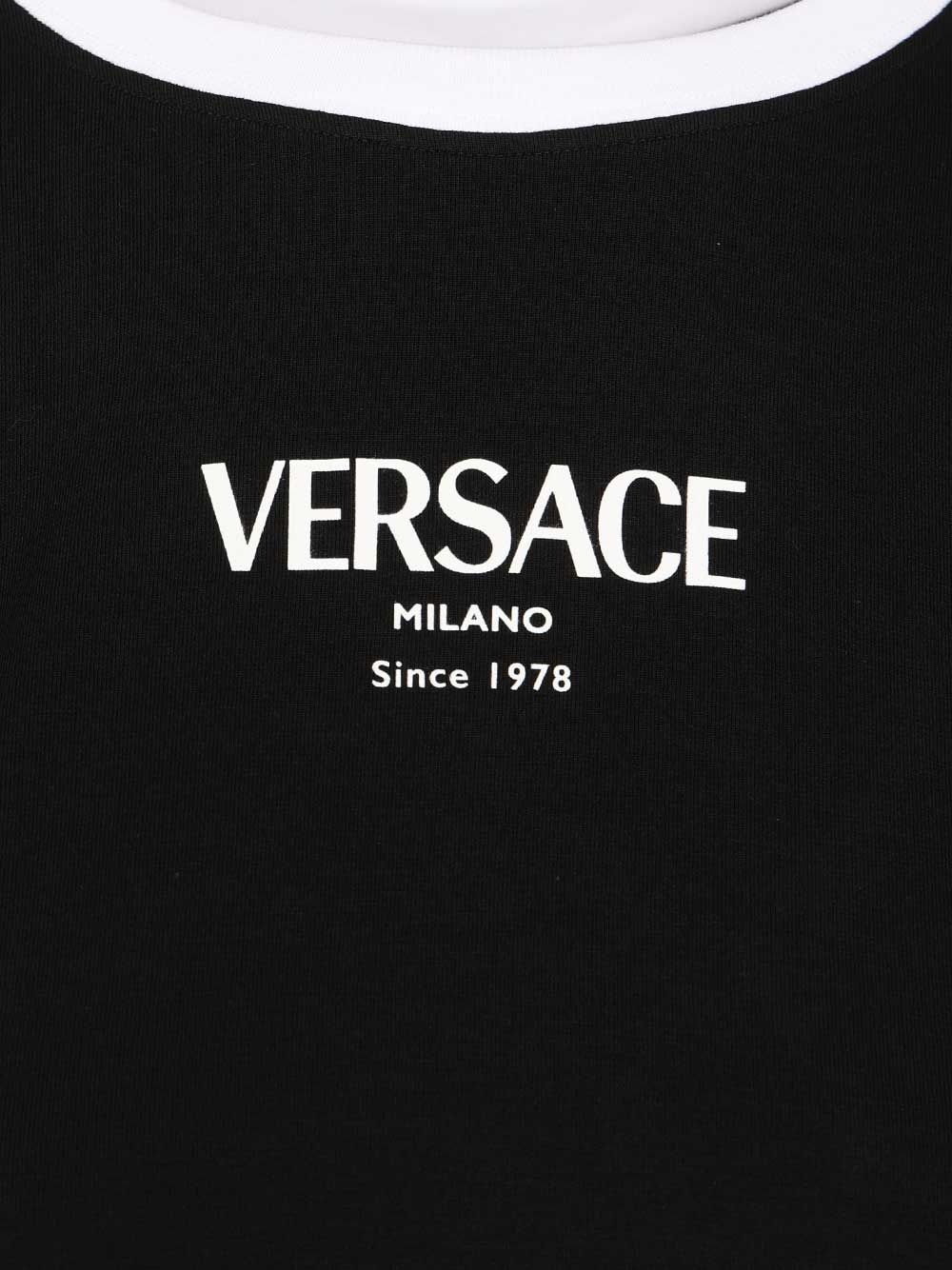 Versace Stretch Jersey T-Shirt - Black | ea9b178328569715d018035b13b3675884c9efd3