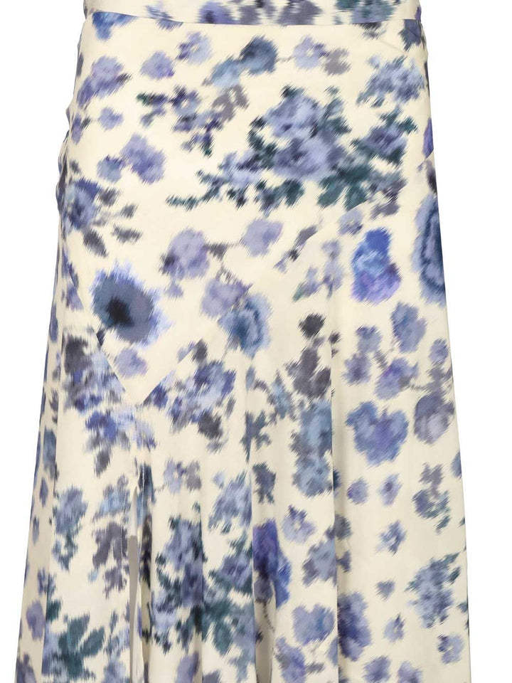 Isabel Marant Printed Long Skirt Skirts - Blue | 0d70e591c594d335c5fa049b0fbba17f11385dea