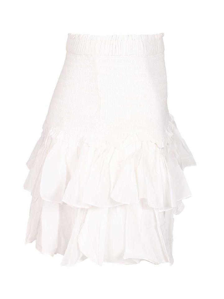 Marant Etoile Naomi Skirts - White | fb5571054e0d45e553d6cc321f7146c35f5adfac