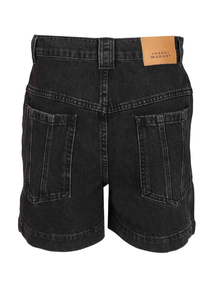 Marant Etoile Joely-Ga Trousers - Black | 22aaf781a321564428bf707c60fc7ddd6915522a