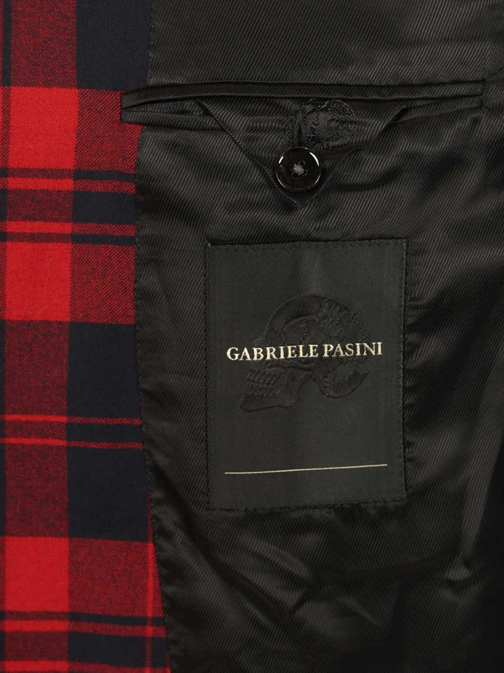 Gabriele Pasini Red Checked Double-Breasted Suit Dresses - Red | b1ff7b5b521068e7d5af2eb5d9771d19af1e73d5