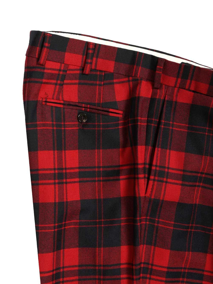 Gabriele Pasini Red Checked Double-Breasted Suit Dresses - Red | e2807de3ca0e95726f89175fe3dd3a76f3c24657